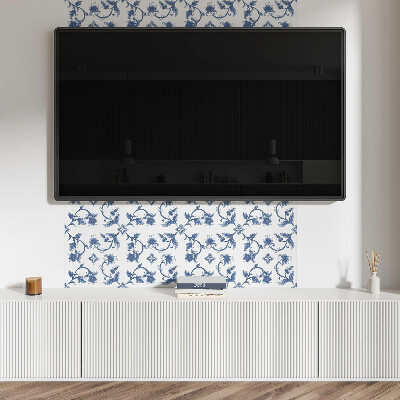 Panel pcv Kwiatowy wzór na tle