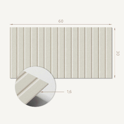 Panel na ścianę Pionowe pasy tekstury