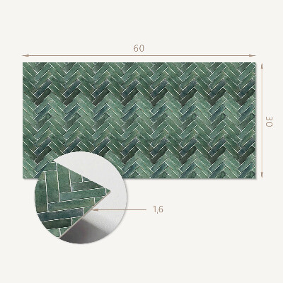 Panel pcv Wzór w jodełkę 3D