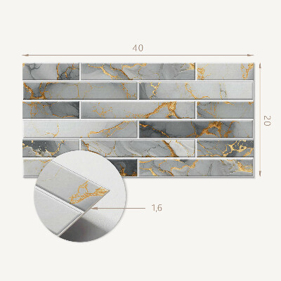 Panel na ścianę Elegancki wzór z marmuru