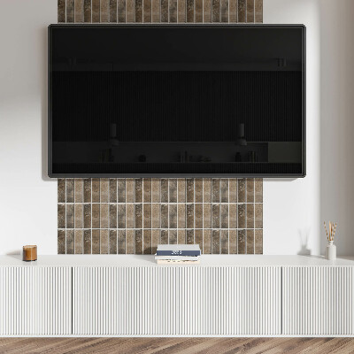 Panel na ścianę Pionowe Kafelki żeberka