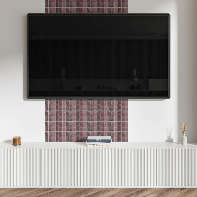 Panel na ścianę Pionowe pasy w mozaice