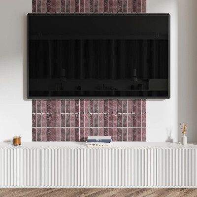 Panel na ścianę Pionowe pasy w mozaice
