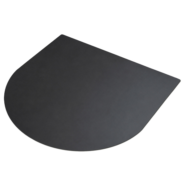 Stalowa mata pod grill Połówka owalu 100x100 cm