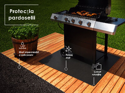 Podstawka pod grill W kształcie prostokąta 100x70 cm