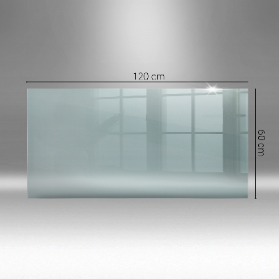 Podkładka pod kominek transparentna prostokątna