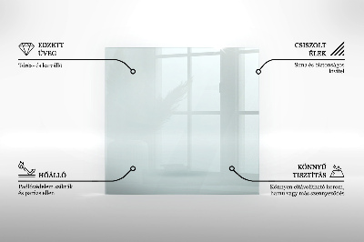 Szkło hartowane pod kominek sześciokątne transparentne