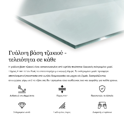 Szkło hartowane pod kominek sześciokątne transparentne