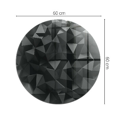 Podkładka pod kominek Trójwymiarowa geometria
