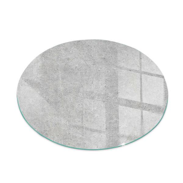 Szyba pod kominek Tekstura surowego betonu