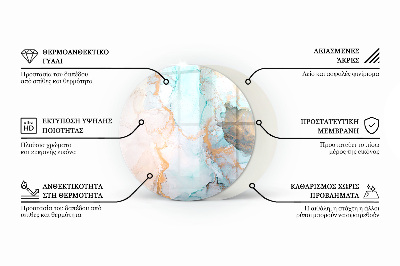 Szyba pod kominek Geometryczny wzór 3D