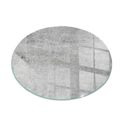 Szyba pod kominek Tekstura surowego betonu