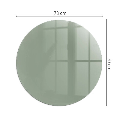 Szyba pod kominek Kolor szaro-zielony