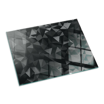 Podkładka pod kominek Trójwymiarowy wzór geometryczny