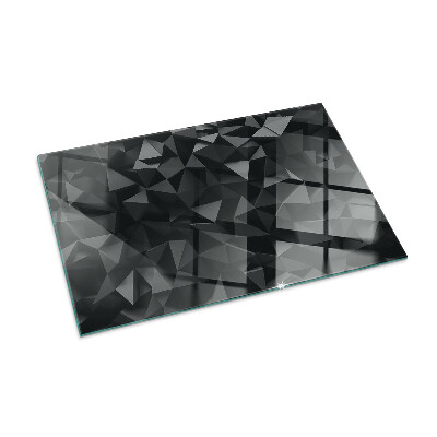 Podkładka pod kominek Trójwymiarowy wzór geometryczny