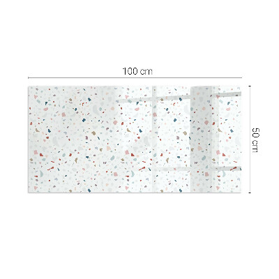 Szyba hartowana pod kominek Mikro kształty w subtelnej harmonii