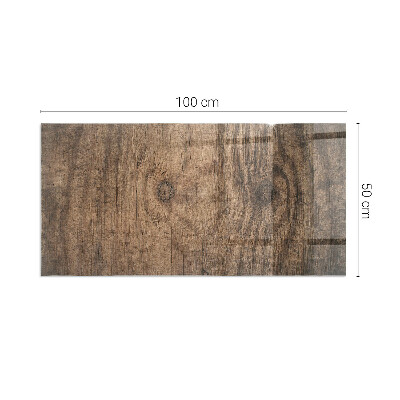 Podkładka pod kominek Drewno w naturalnym stylu