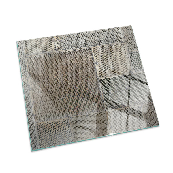 Podkładka pod kominek Design perforowanego metalu