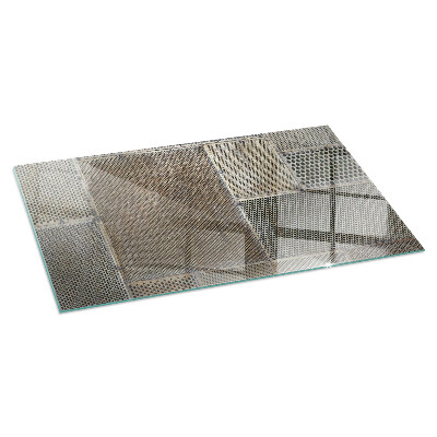 Podkładka pod kominek Design perforowanego metalu