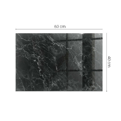 Podkładka pod kominek Klasyczny design marmuru
