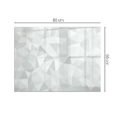 Podkładka pod kominek Abstrakcyjny design w formach