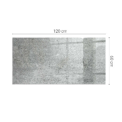 Podkładka pod kominek Betonowa struktura w stylu