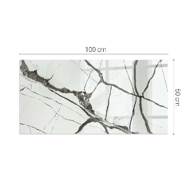 Podkładka pod kominek Wzór żył w stylu marmuru