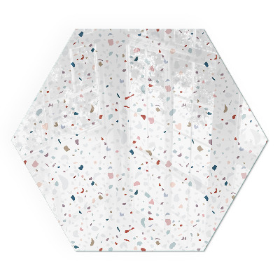 Płyta pod piec sześciokątna Mikro kształty w subtelnej harmonii