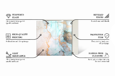 Szkło hartowane pod piec kominkowy Wzór nawiązujący do drewna