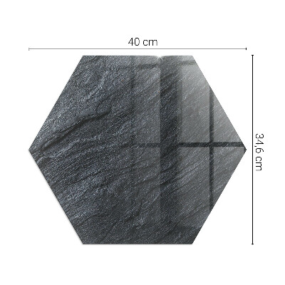 Szkło hartowane pod piec kominkowy Design kamiennego wykończenia