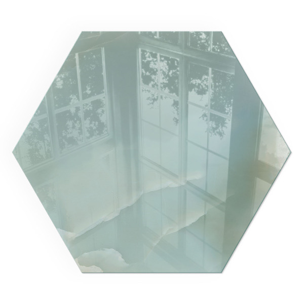 Szkło hartowane pod piec kominkowy Elegancki marmurowy motyw