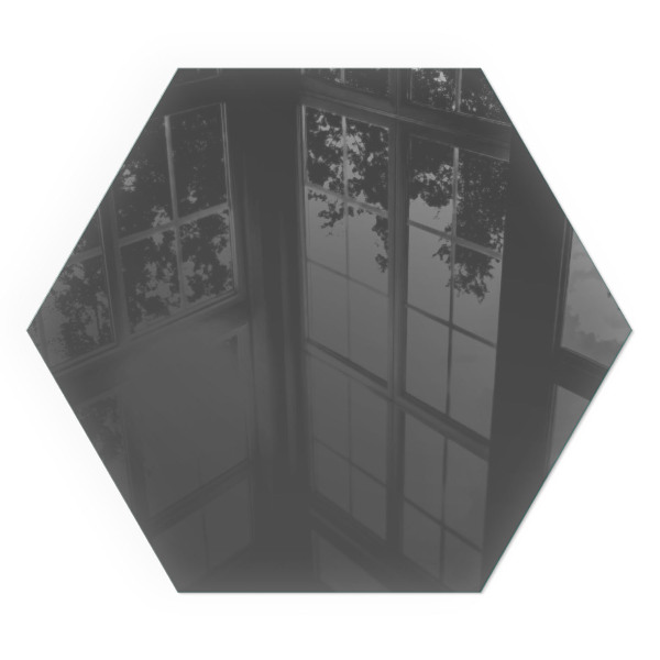 Podstawa kominkowa sześciokątna Kolor Szaro-brązowy