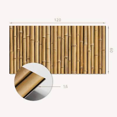 Panel winylowy Tekstura bambusa