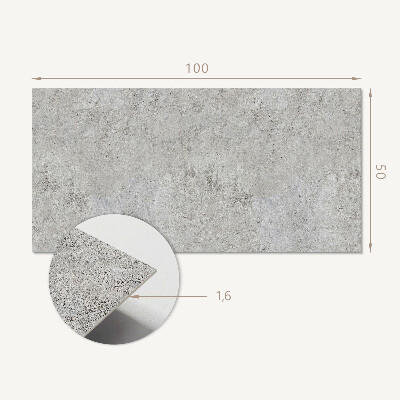Panel winylowy Wzór surowego betonu