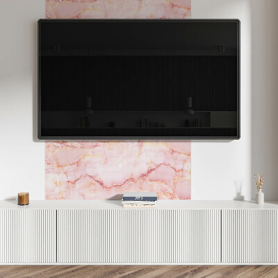 Panel winylowy Marmurowe fale w harmonijnym tańcu