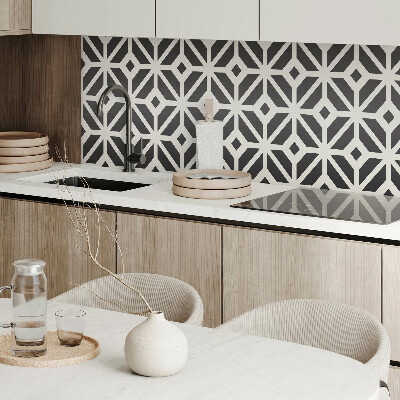 Panel ścienny Wzór rombowy w stylu geometrycznym