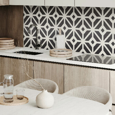 Panel ścienny Wzór rombowy w stylu geometrycznym