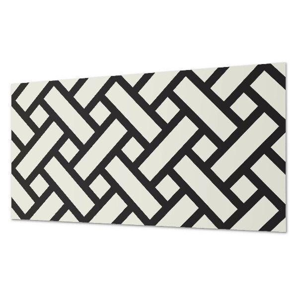 Panel ścienny Wzór geometryczny z plecionką