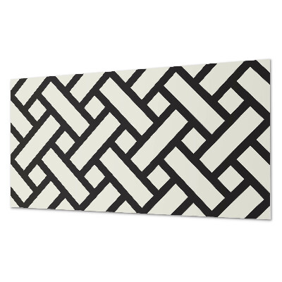 Panel ścienny Wzór geometryczny z plecionką