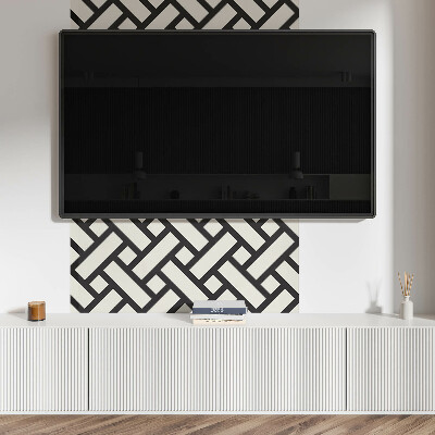 Panel ścienny Wzór geometryczny z plecionką
