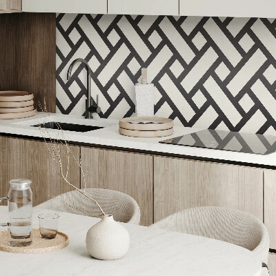 Panel ścienny Wzór geometryczny z plecionką