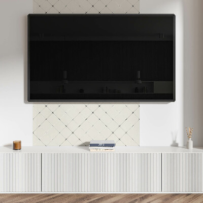 Panel ścienny Wzór rombowy w stylu geometrycznym