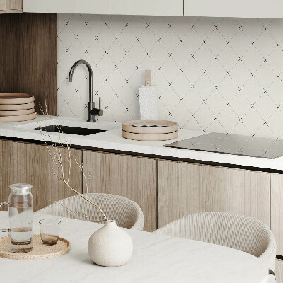 Panel ścienny Wzór rombowy w stylu geometrycznym