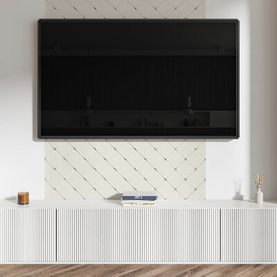Panel ścienny Wzór rombowy w stylu geometrycznym