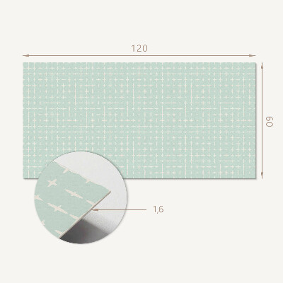 Płyta na ścianę Wzór linii i krzyży w geometrii