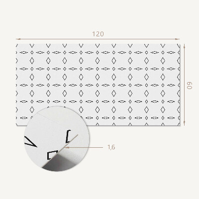Panel ścienny Rombowy wzór geometryczny