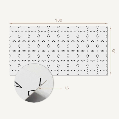 Panel ścienny Rombowy wzór geometryczny