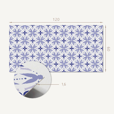 Płyta na ścianę Wzór kwiatowej geometrii