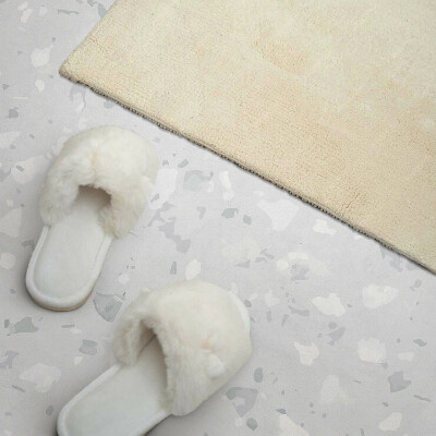 Panel winylowy Wzór terrazzo w stylu abstrakcyjnym
