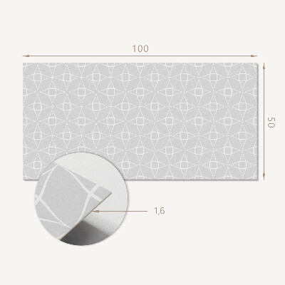 Panel ścienny Wzór siatki w geometrycznym stylu